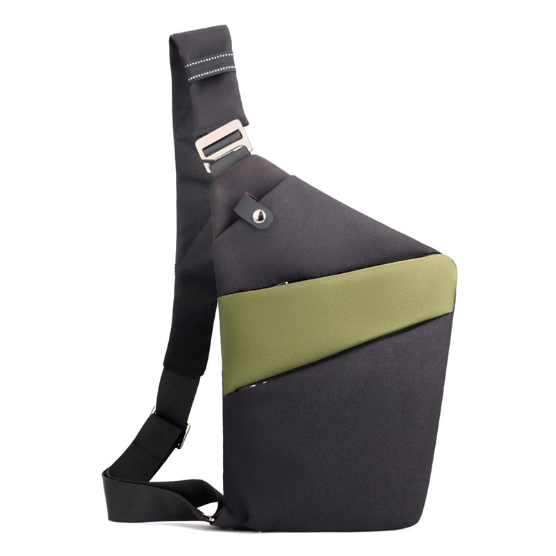 Anti-Theft Crossbody Bag with Adjustable Strap and Organized Storage