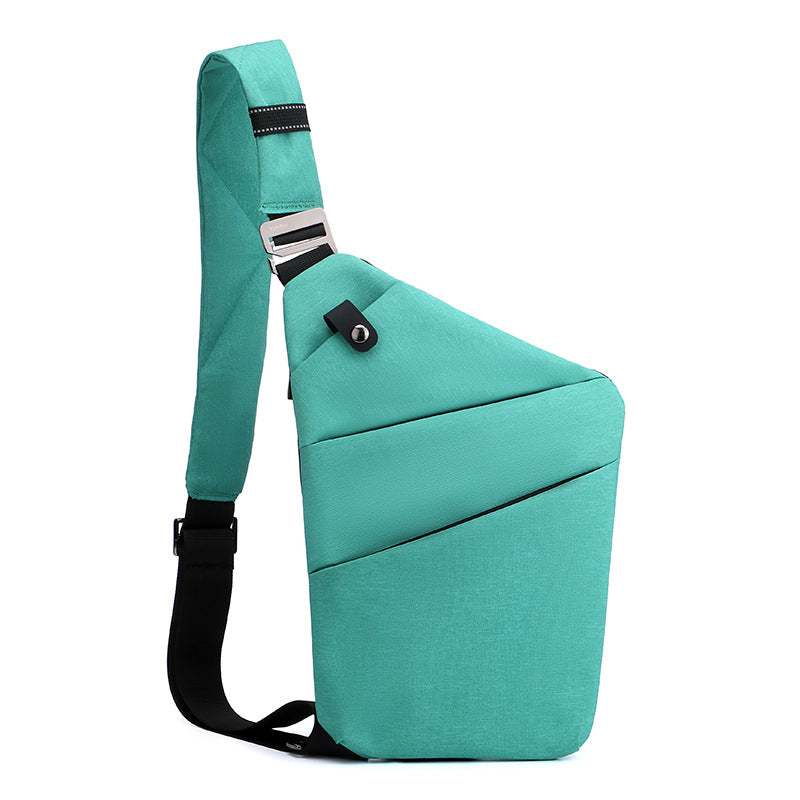 Anti-Theft Crossbody Bag with Adjustable Strap and Organized Storage