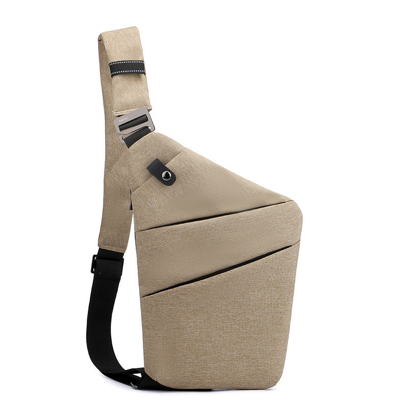 Anti-Theft Crossbody Bag with Adjustable Strap and Organized Storage