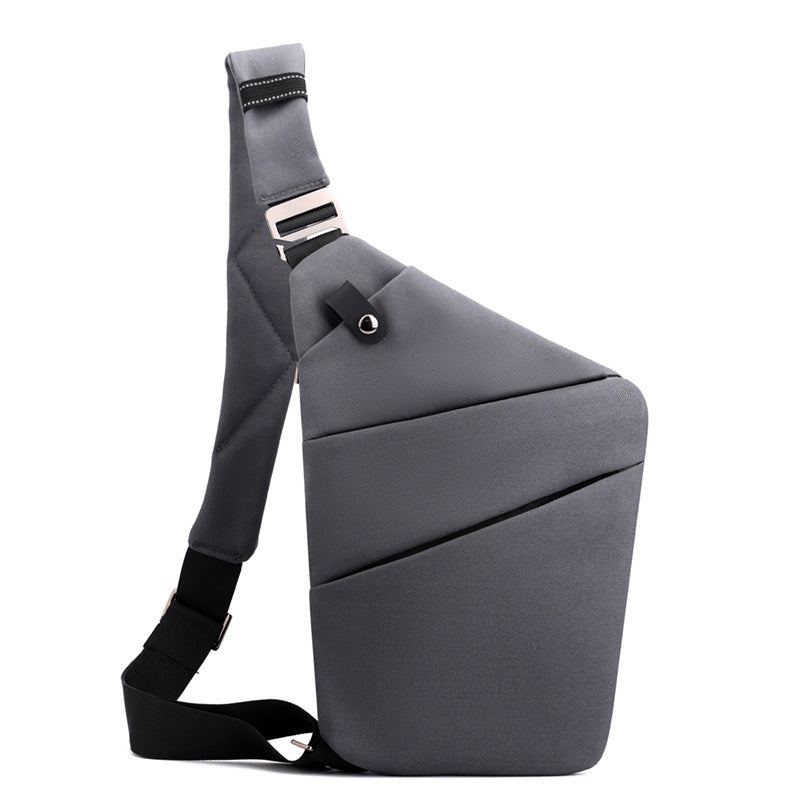 Anti-Theft Crossbody Bag with Adjustable Strap and Organized Storage