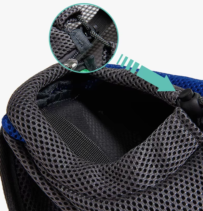 Comfortable Dog Carrier Bag with Padded Shoulder Strap and Safety Belt