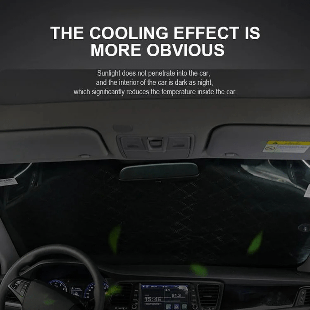 Magnetic Windshield Snow and Ice Cover