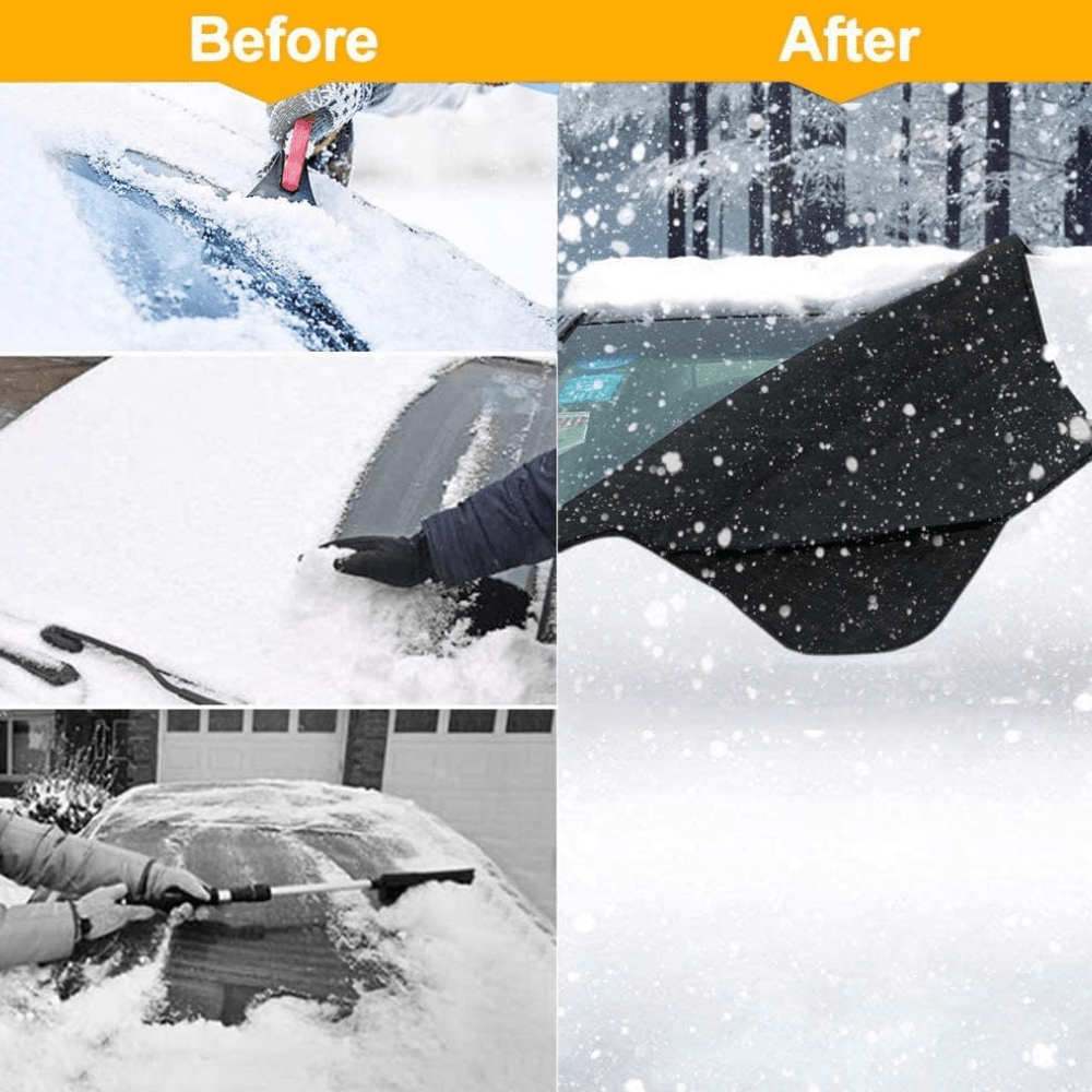 Magnetic Windshield Snow and Ice Cover