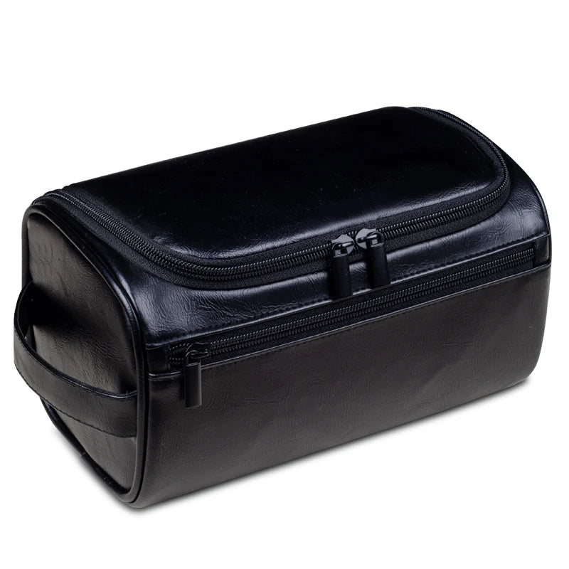 Elegant Travel Cosmetic Organizer with Multiple Compartments