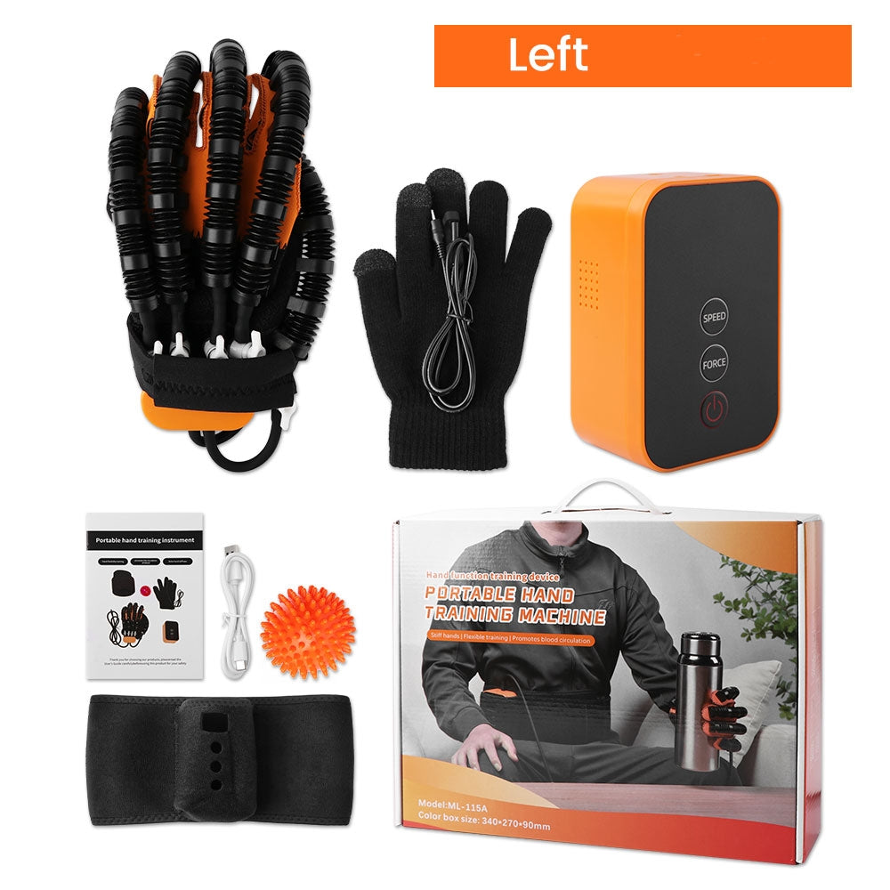 Automatic Finger Strength Trainer Gloves for Hand Rehabilitation