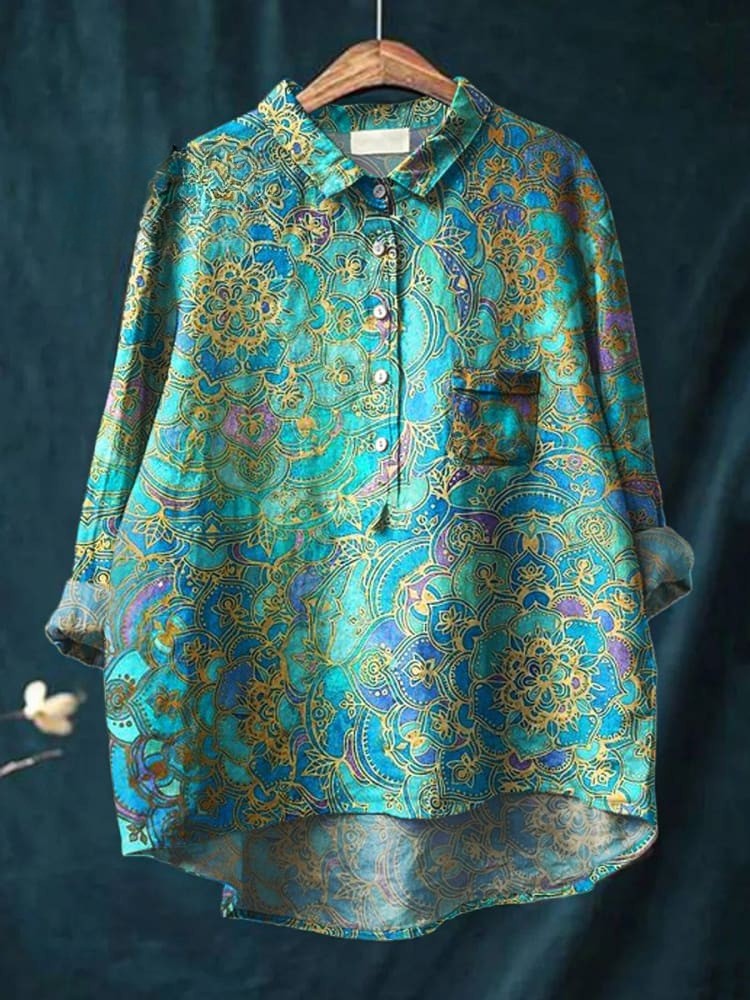 Luisa - Mandala Style Blouse