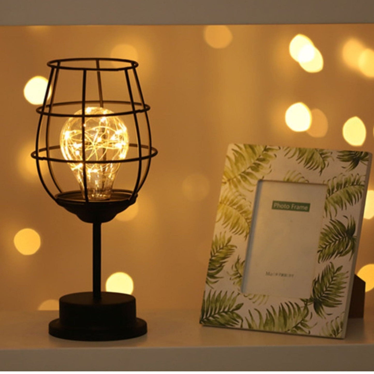 Modern Black Table Lamp with Fabric Shade 17.7 Inch