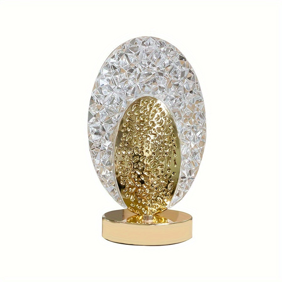 USB Rechargeable Dimmable Feather Table Lamp