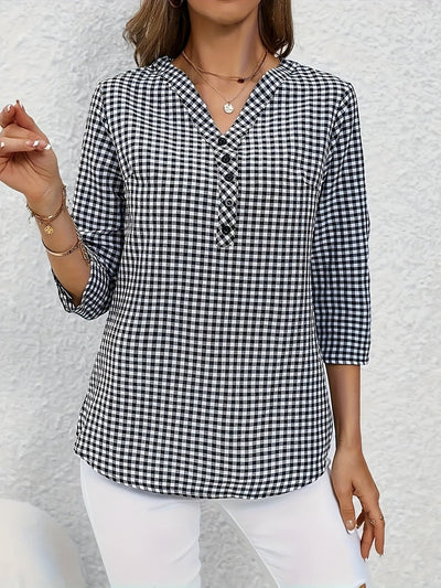 Vianney - Stylish V-Neck Top