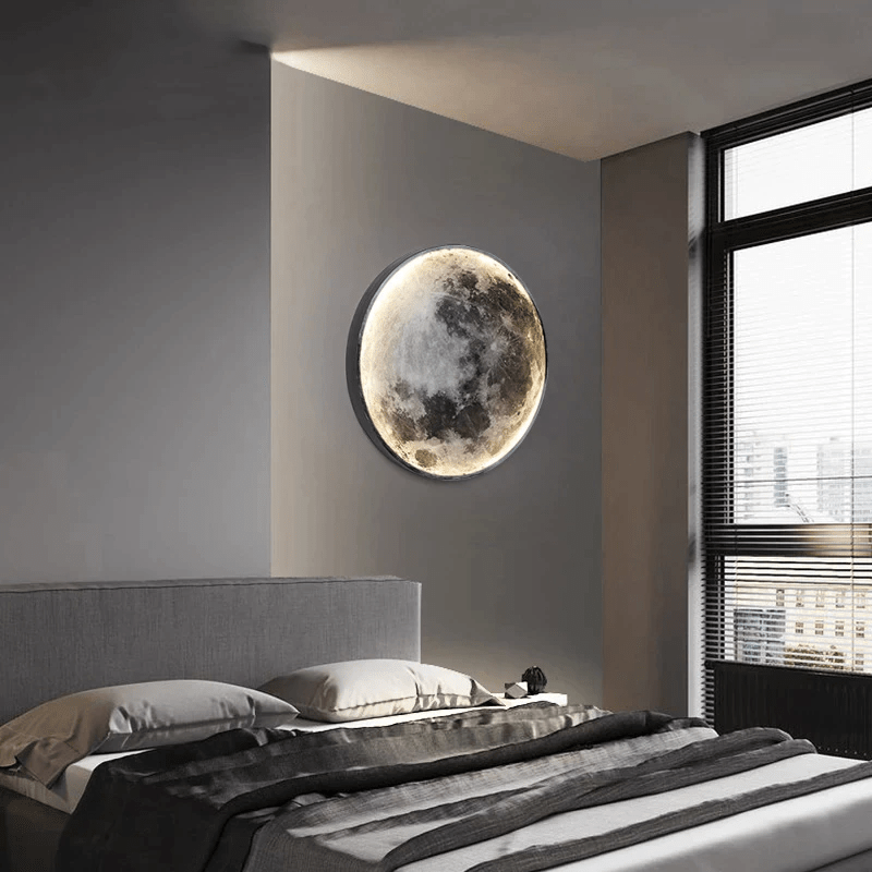 Realistic Moon Lamp with Adjustable Brightness