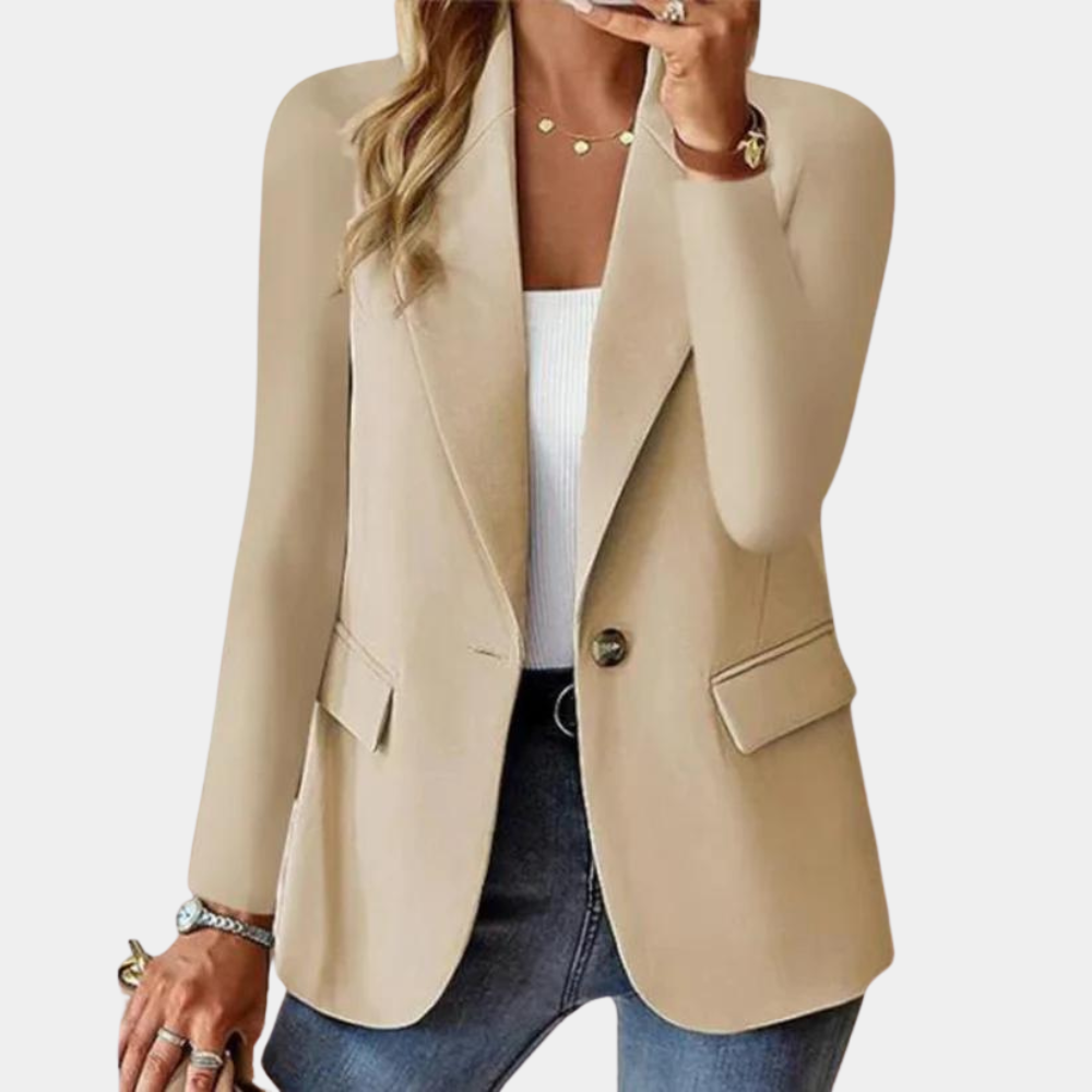 Tailored Women's Blazer for Elegant Style
