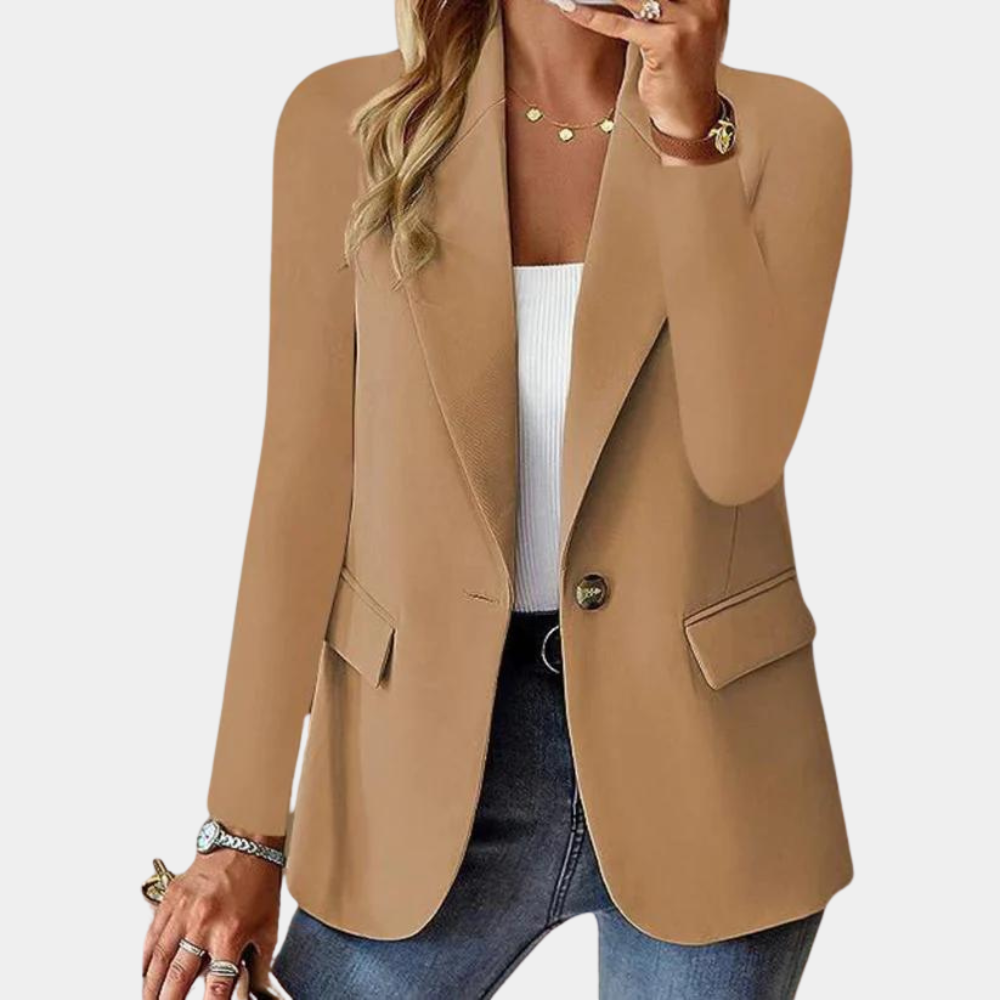 Tailored Women's Blazer for Elegant Style