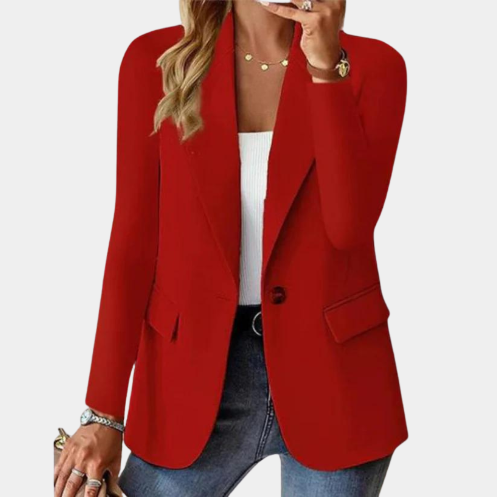 Tailored Women's Blazer for Elegant Style