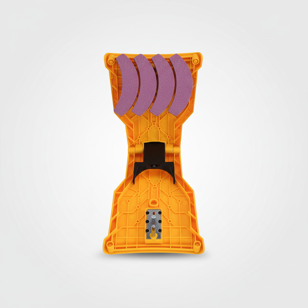 Chainsaw Sharpener Tool with 4 Durable Replacement Stones