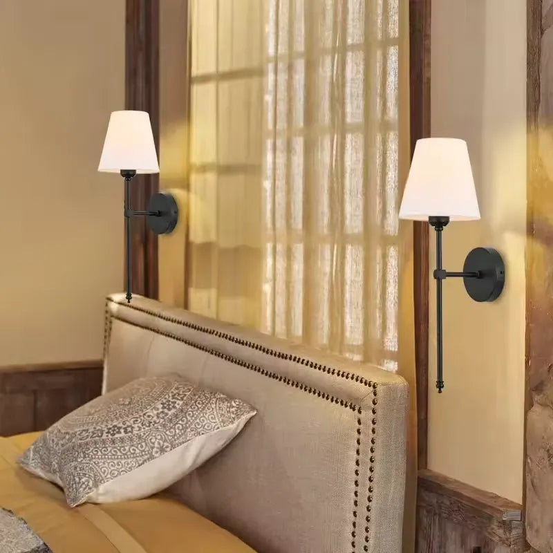Rechargeable Wireless Wall Lamp - Modern LED Design (2-Pack)