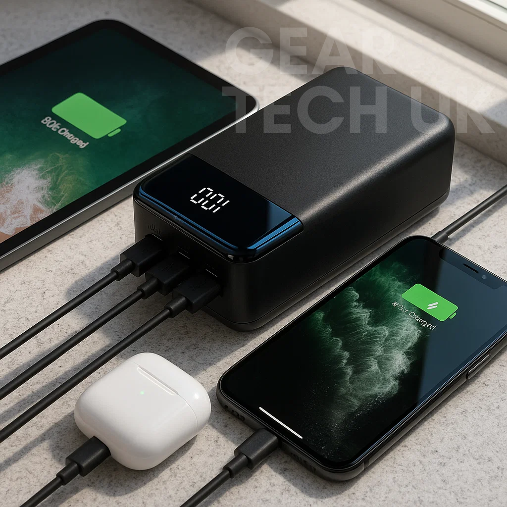 50,000 mAh Fast Charging Power Bank with LED Light