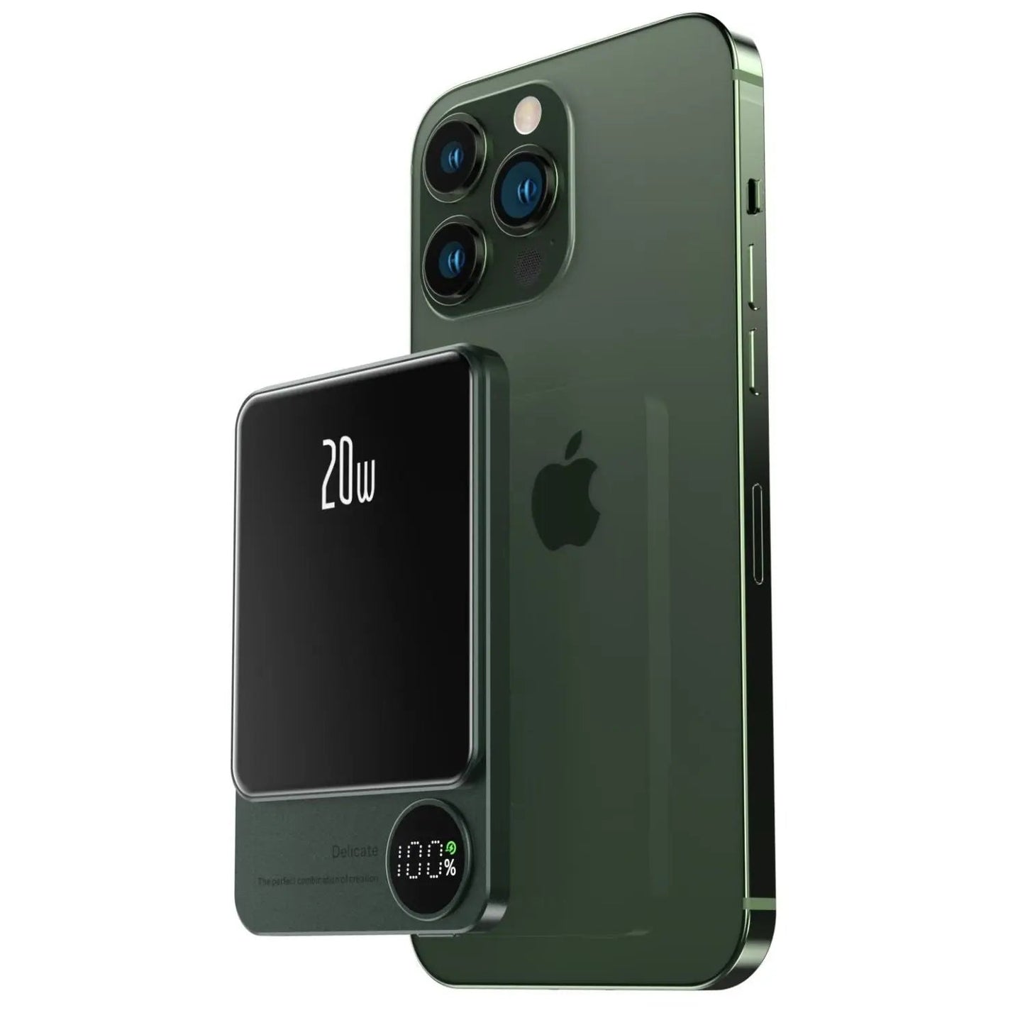 Magnetic Power Bank 10000mAh with Fast Wireless Charging