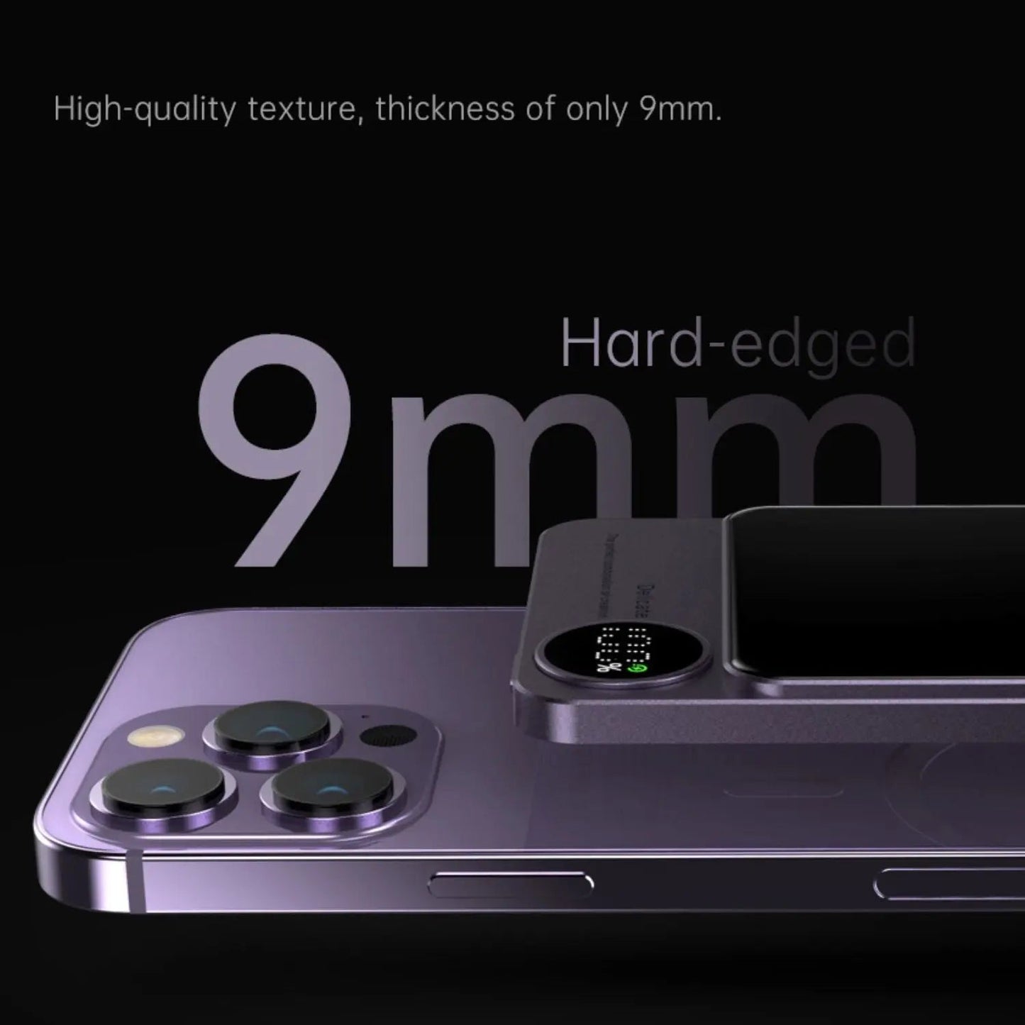 Magnetic Power Bank 10000mAh with Fast Wireless Charging