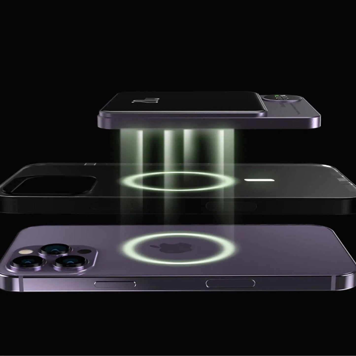 Magnetic Power Bank 10000mAh with Fast Wireless Charging