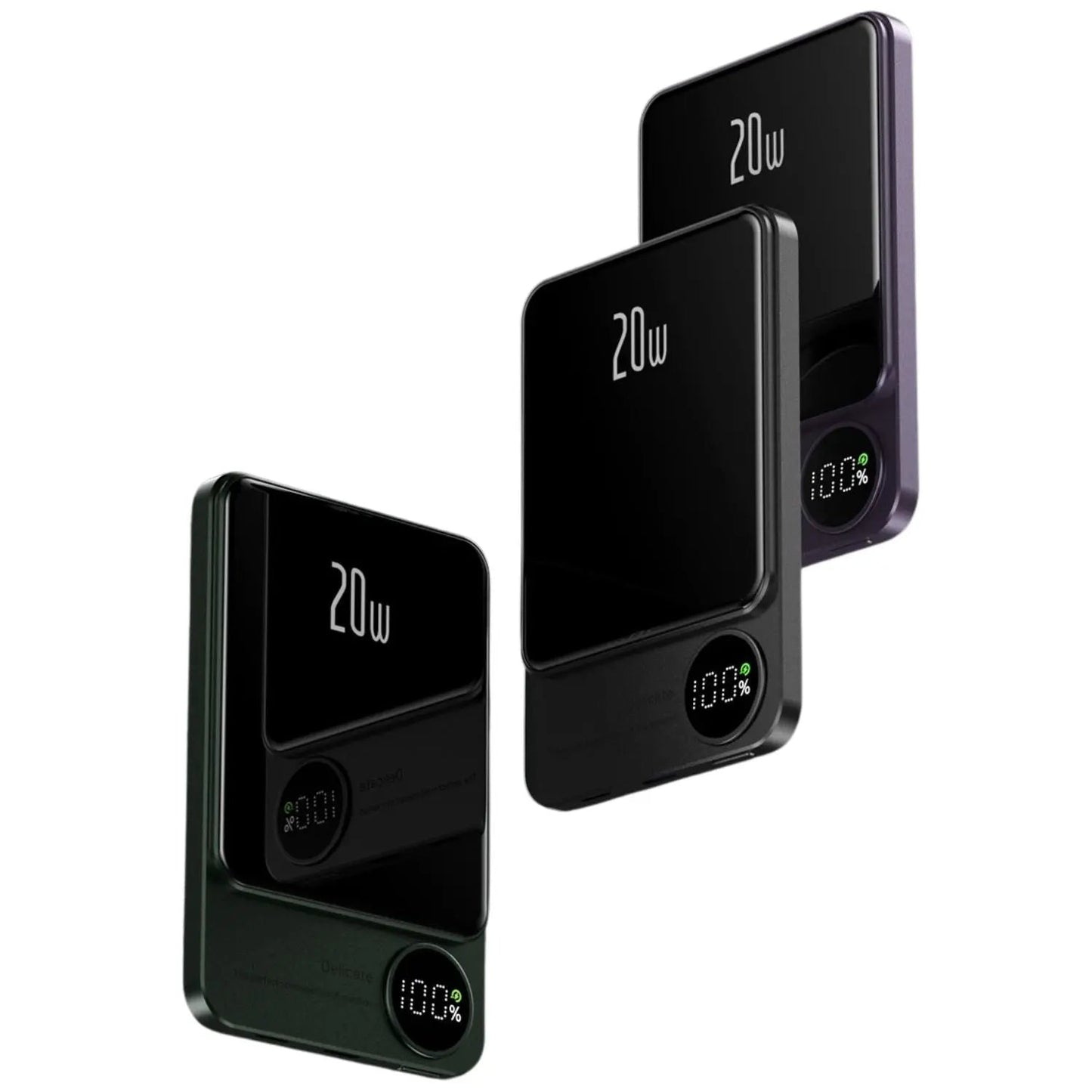 Magnetic Power Bank 10000mAh with Fast Wireless Charging