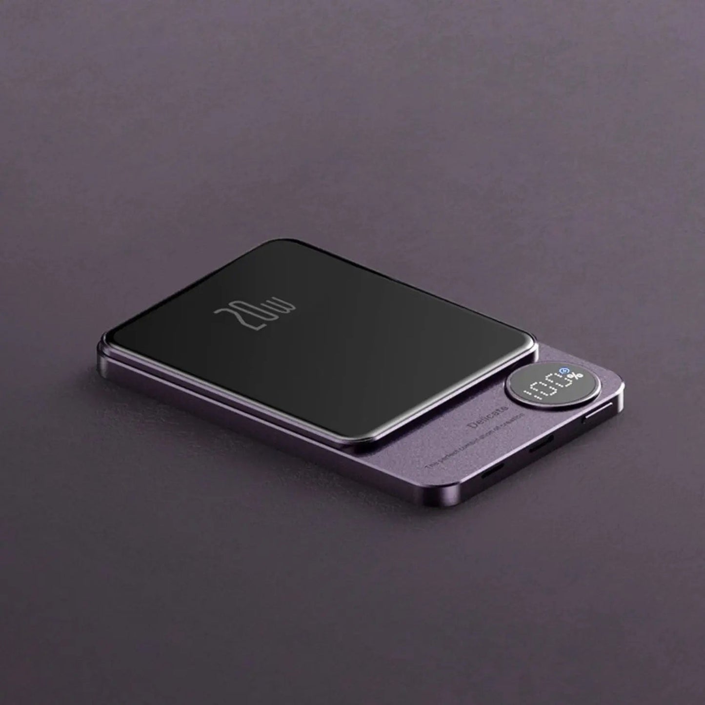 Magnetic Power Bank 10000mAh with Fast Wireless Charging