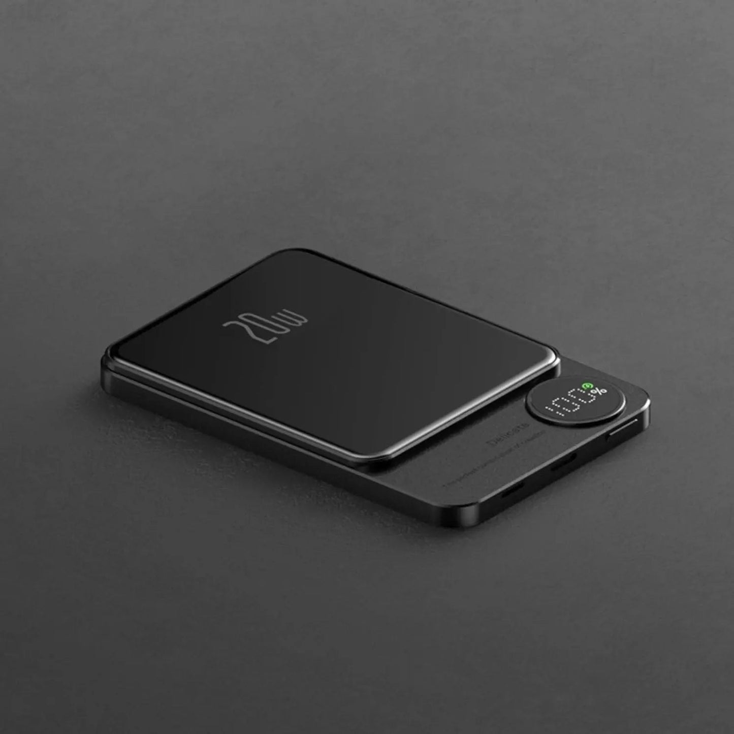 Magnetic Power Bank 10000mAh with Fast Wireless Charging