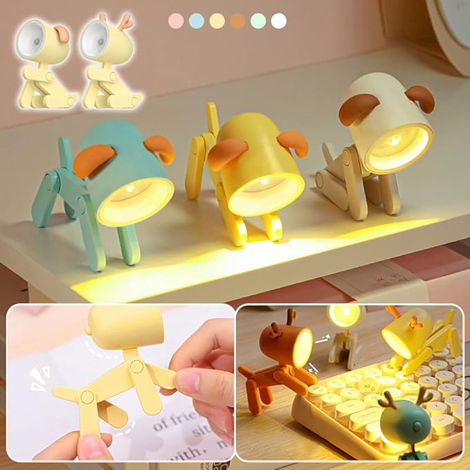 Adjustable LED Animal Night Light Desk Lamp