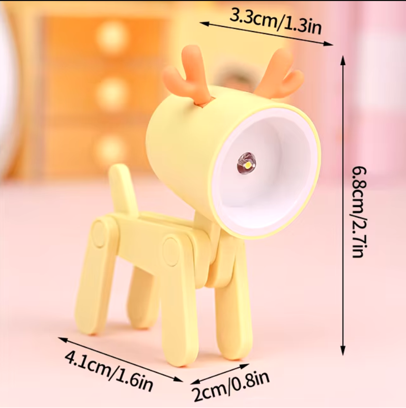 Adjustable LED Animal Night Light Desk Lamp
