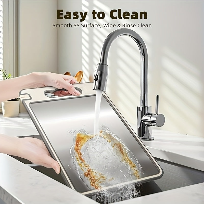Efficient Thawing Cutting Board for Food Preparation