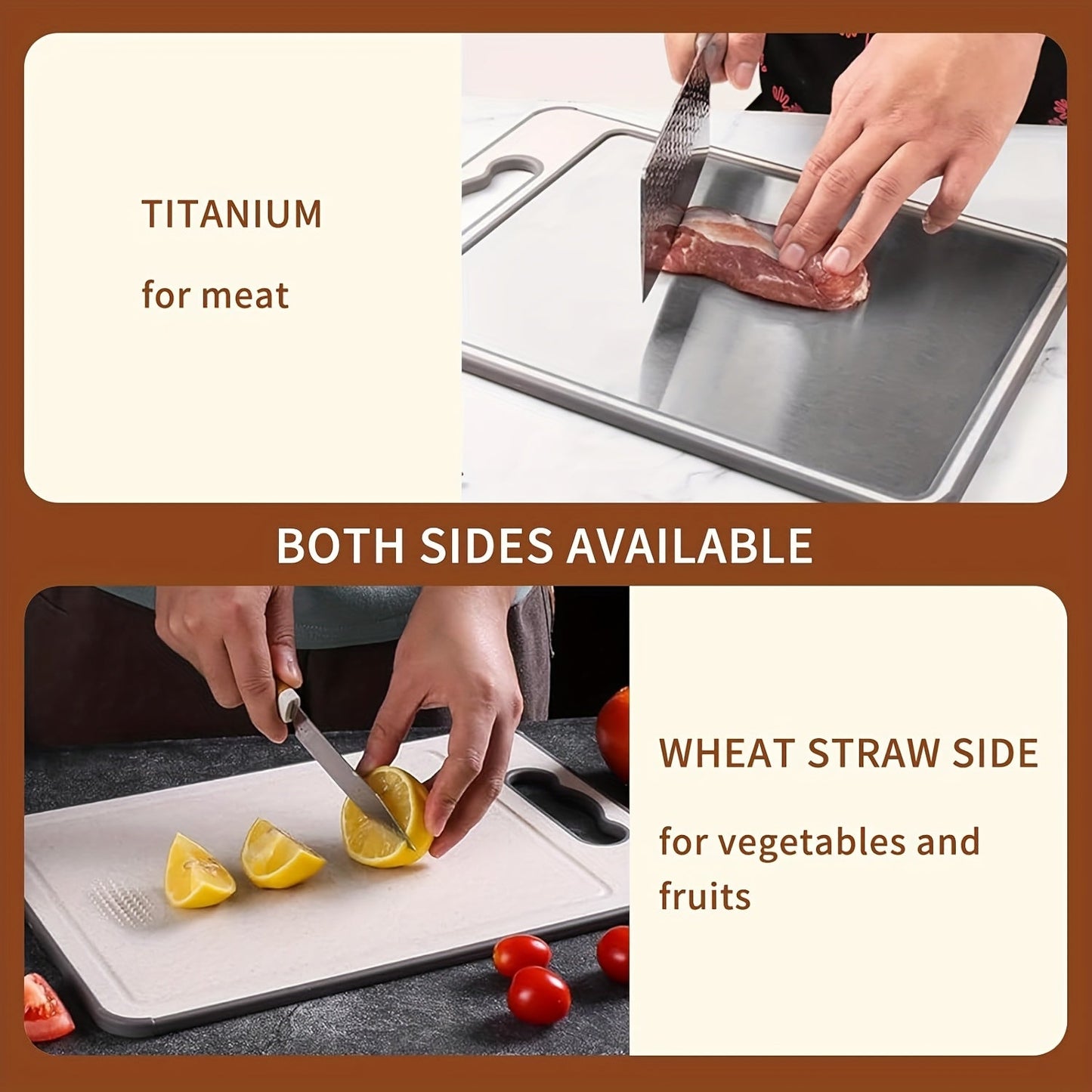 Efficient Thawing Cutting Board for Food Preparation
