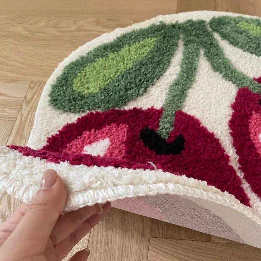 Cherry Bliss Non-Slip Area Rug