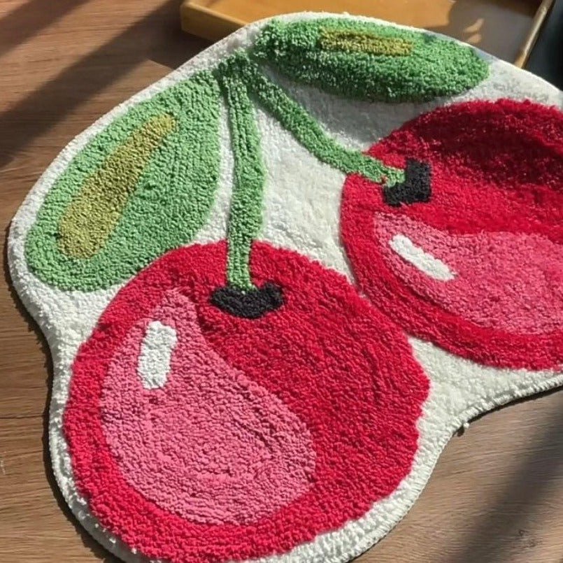 Cherry Bliss Non-Slip Area Rug