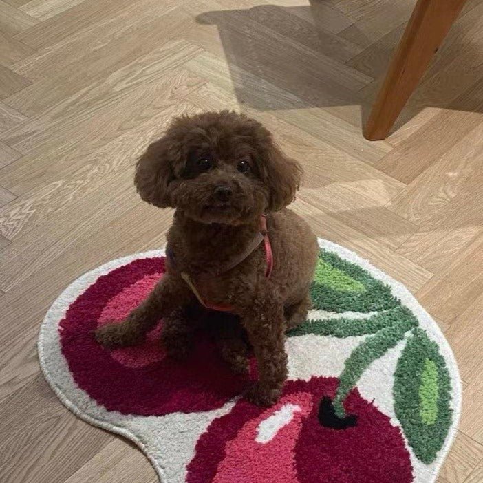 Cherry Bliss Non-Slip Area Rug