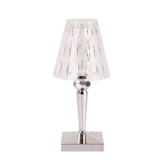 Crystal Table Lamp with Chic Design and Ambient Lighting