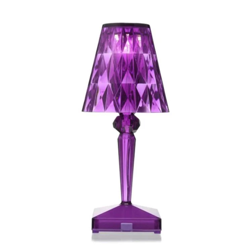 Crystal Table Lamp with Chic Design and Ambient Lighting