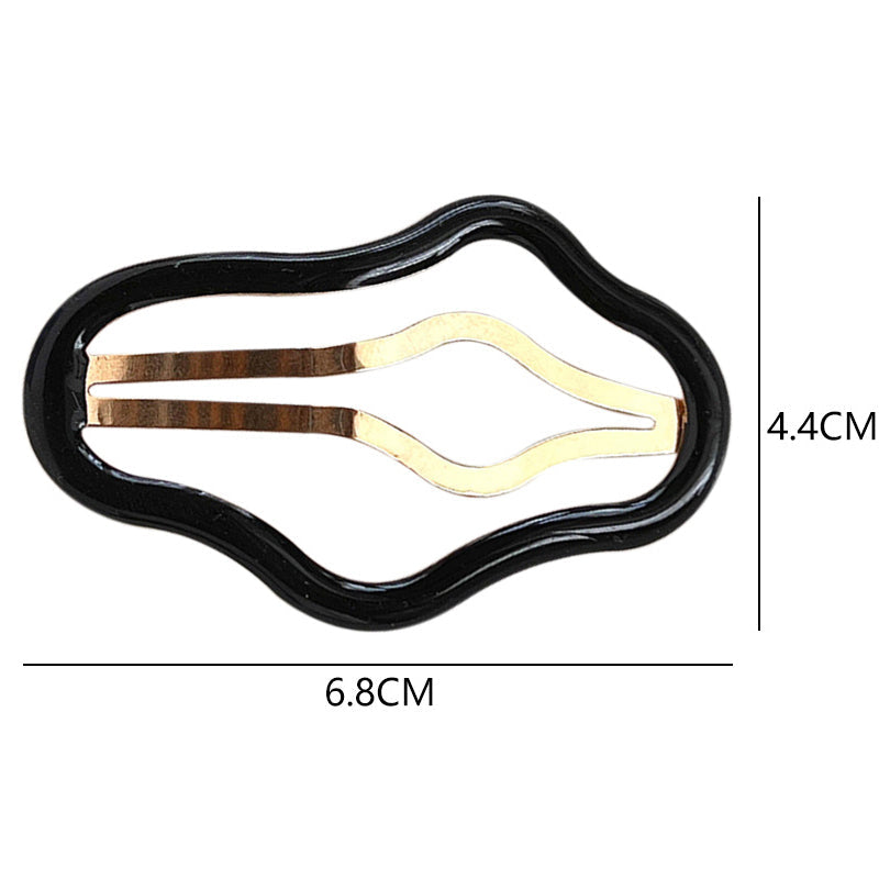 Cloud-Shaped Non-Slip Hair Clip in Assorted Colors