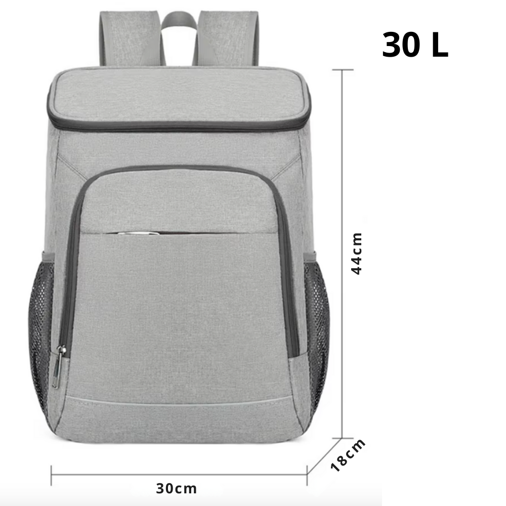 Vertical Cooler Backpack with Padded Straps and Waterproof Design