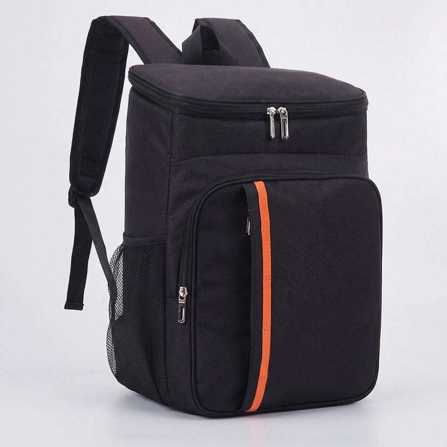 Vertical Cooler Backpack with Padded Straps and Waterproof Design