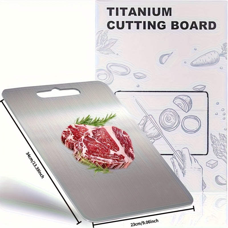 Titanium Cutting Board Set for Hygienic Food Preparation