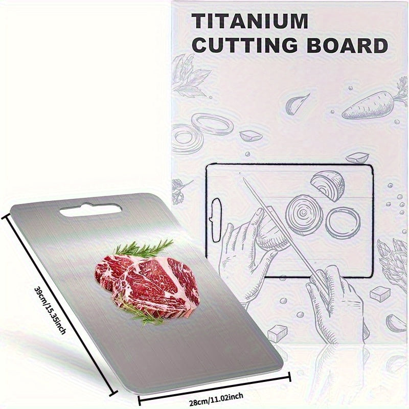 Titanium Cutting Board Set for Hygienic Food Preparation