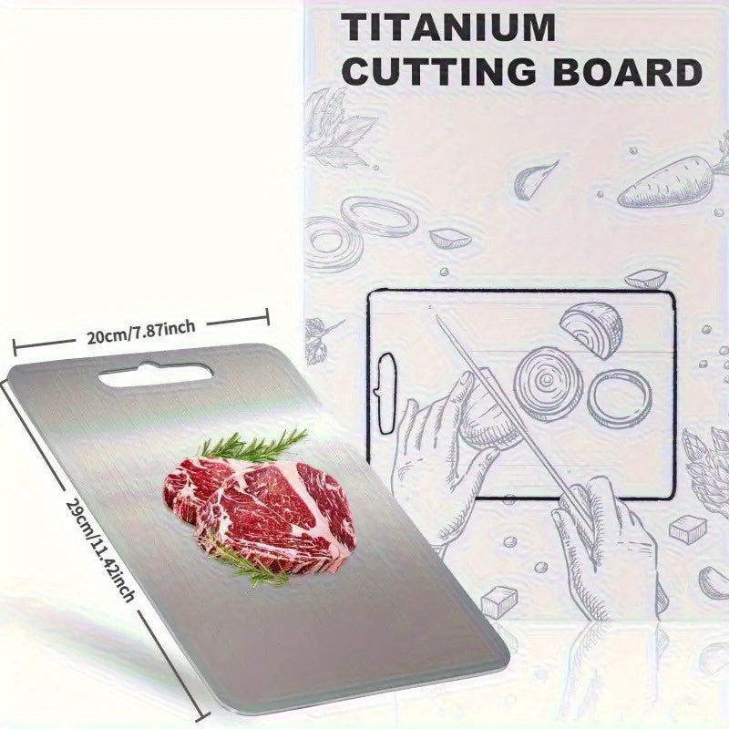 Titanium Cutting Board Set for Hygienic Food Preparation