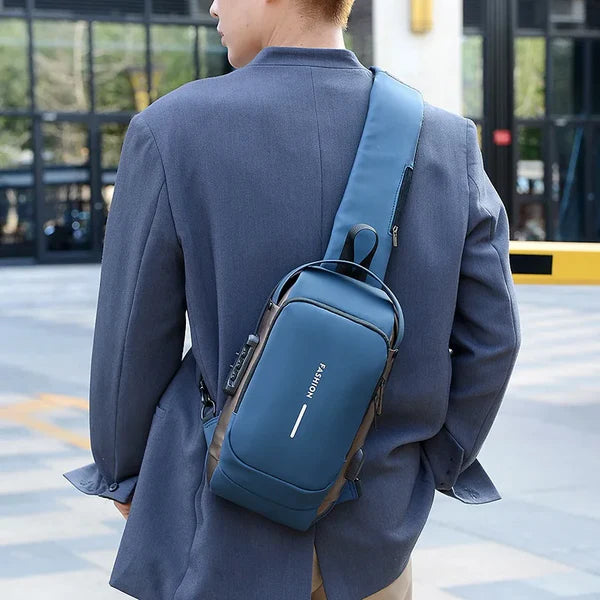 Anti-Theft Lightweight Travel Backpack with Hidden Security Compartments