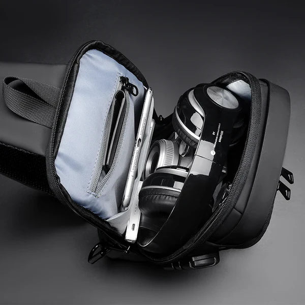 Anti-Theft Lightweight Travel Backpack with Hidden Security Compartments