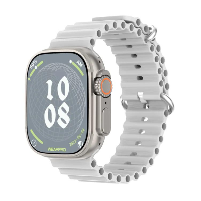 Elegant Smartwatch with Advanced Health Tracking and Long Battery Life