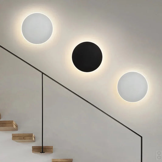 LED Circle Wall Lamp - Modern Elegant Design, Energy-Saving Lighting