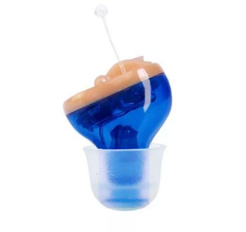 Rechargeable Discreet Hearing Aid with Automatic Calibration