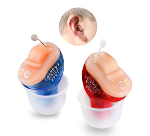 Rechargeable Discreet Hearing Aid with Automatic Calibration