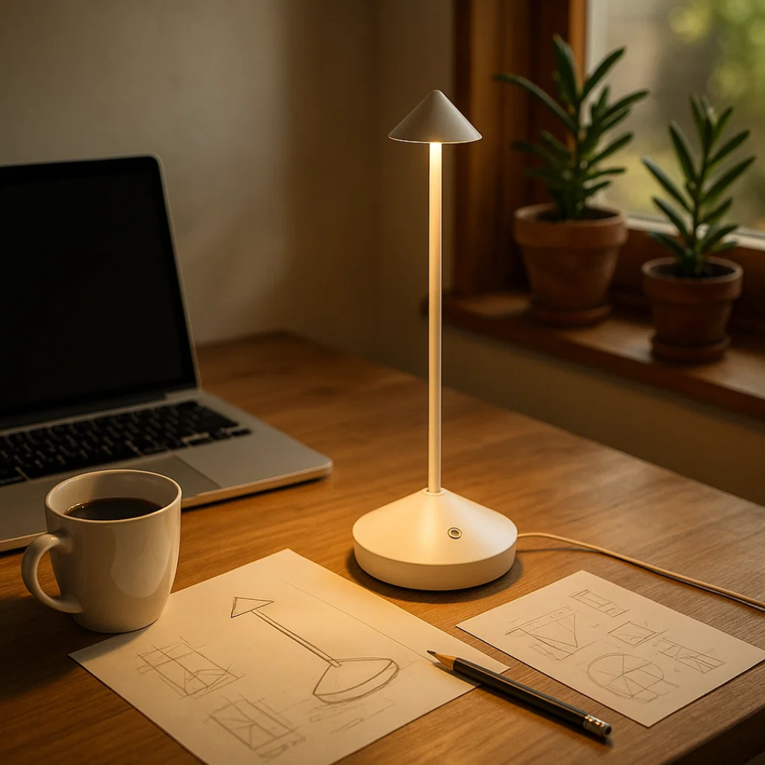 Dimmable Wireless Waterproof Table Lamp