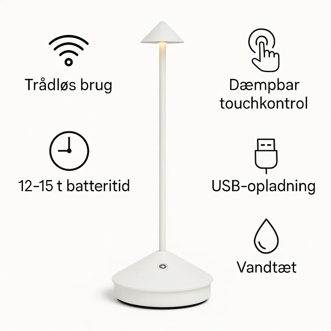 Dimmable Wireless Waterproof Table Lamp