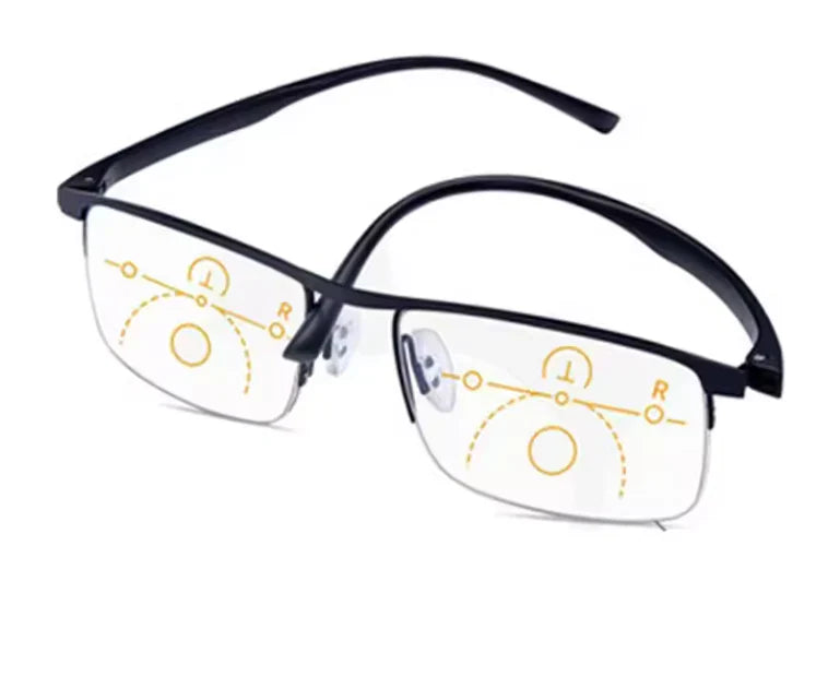 Progressive Multifocal Glasses with Blue Light Protection